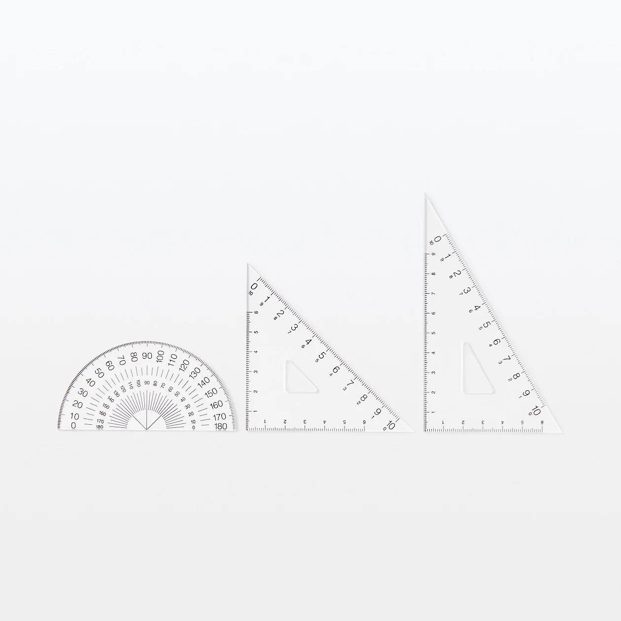 Acrylic Semi-Circle Protractor - Image 5