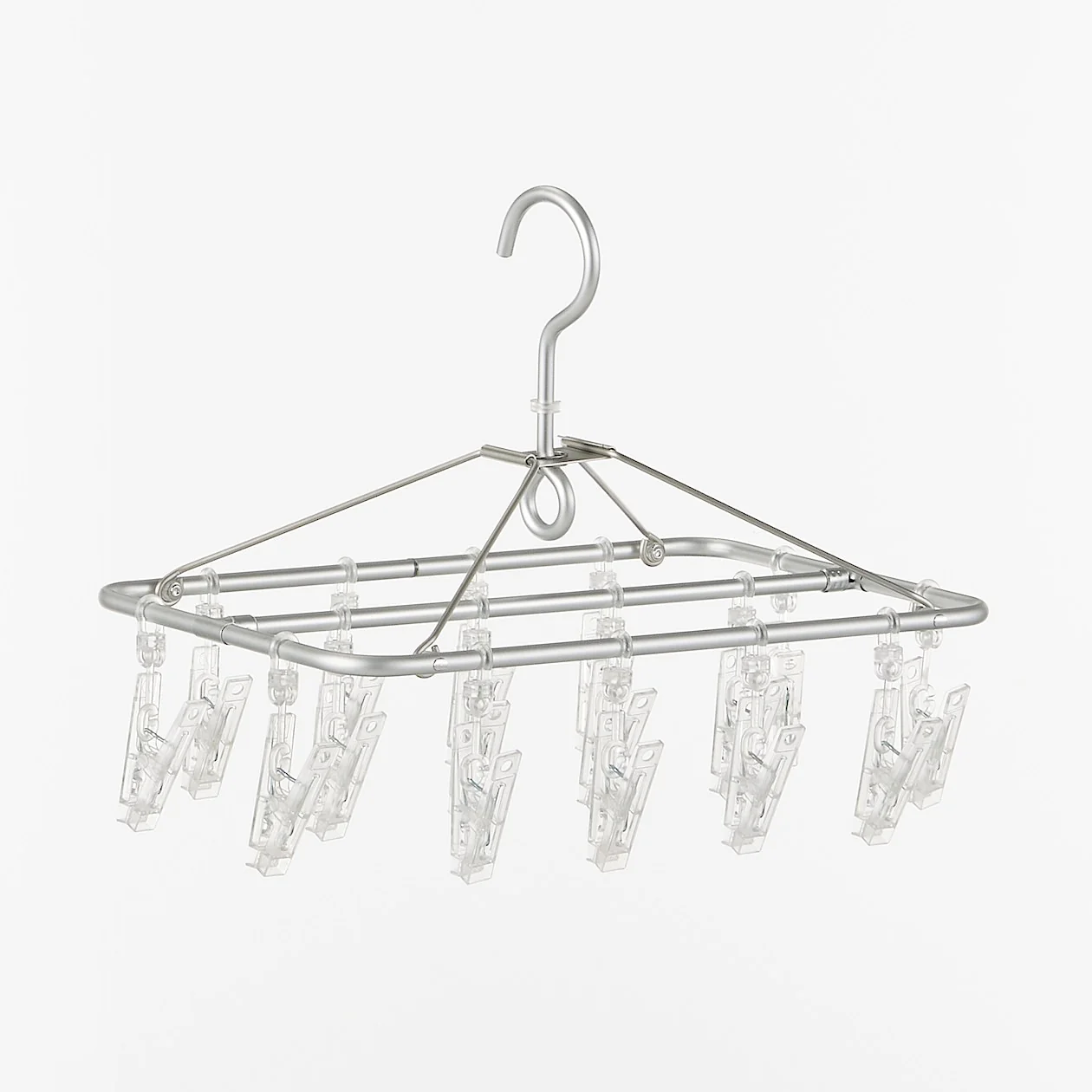 Aluminium Square Hanger - 16 Pegs - Image 4