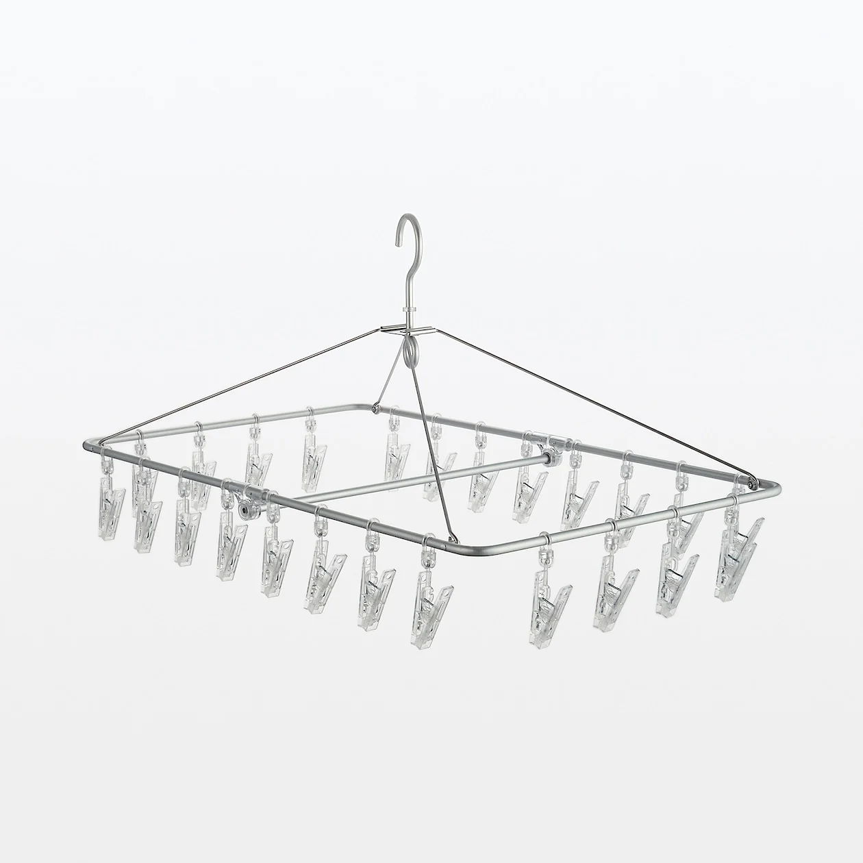 Aluminium Square Hanger - 24 Pegs - Image 4