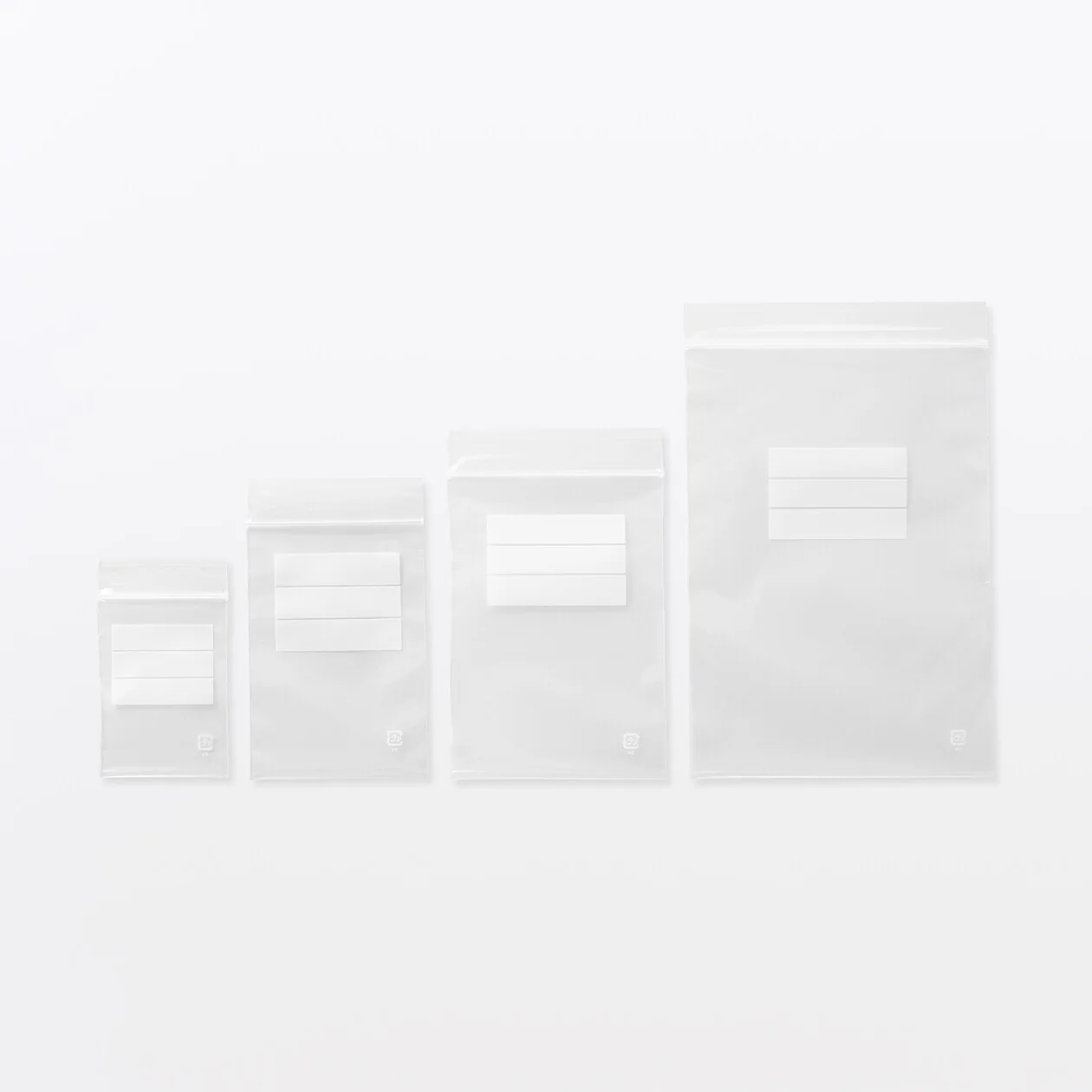 Assorted Zip-Lock Bags (4 Sizes)