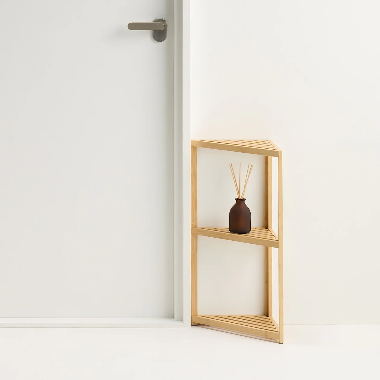 Bamboo Corner Rack - 3 Tiers
