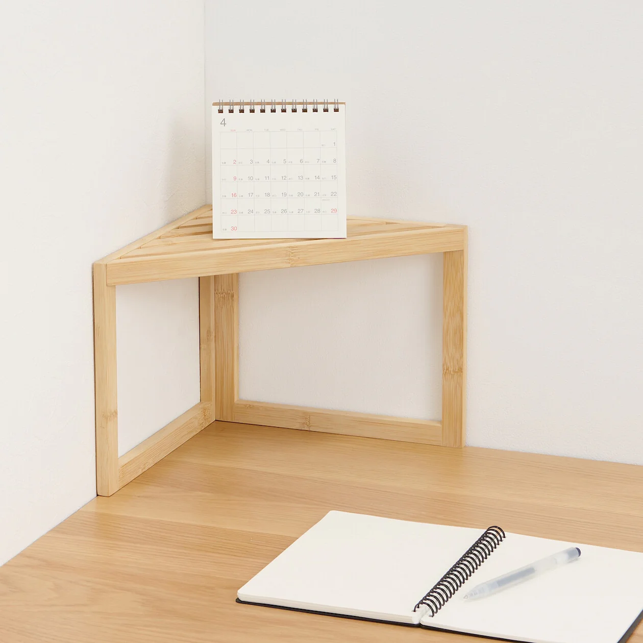 Bamboo Corner Rack - 1 Tier