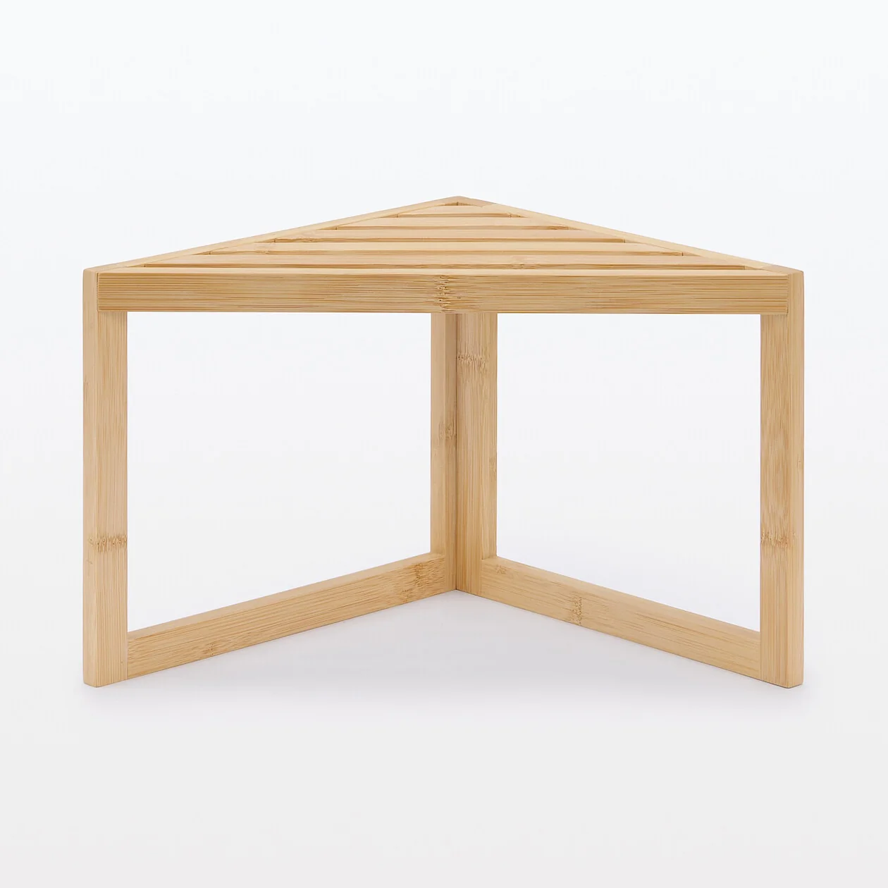Bamboo Corner Rack - 1 Tier - Image 3