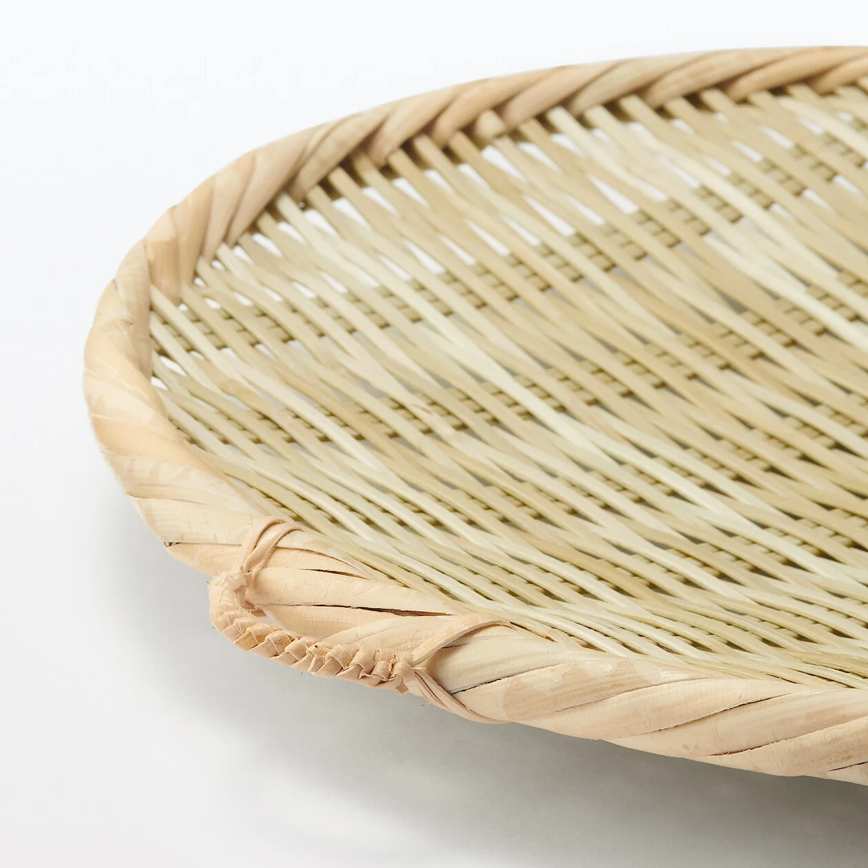 Bamboo Woven Strainer Basket - Image 12