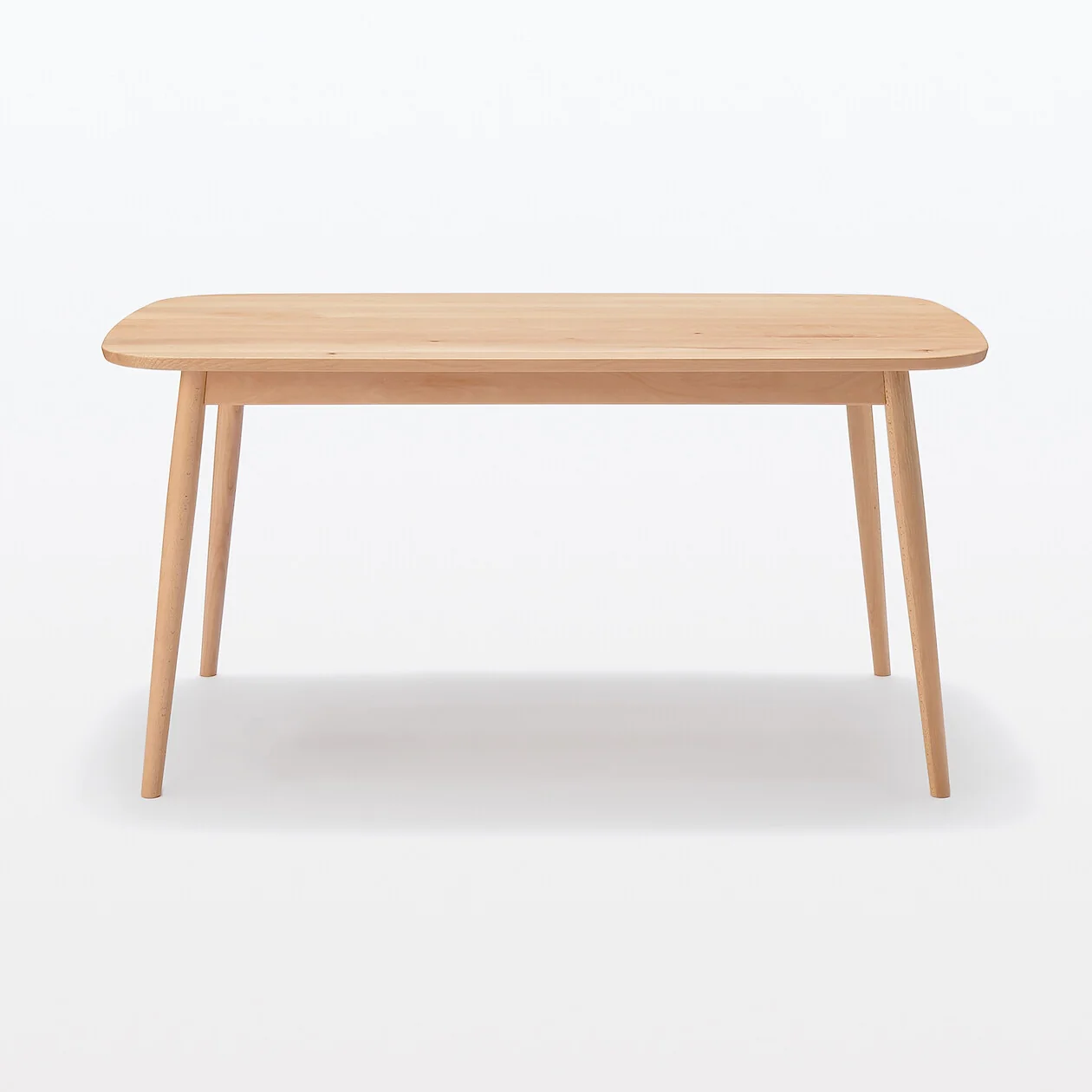 Beech Dining Table with Round Legs - Image 10