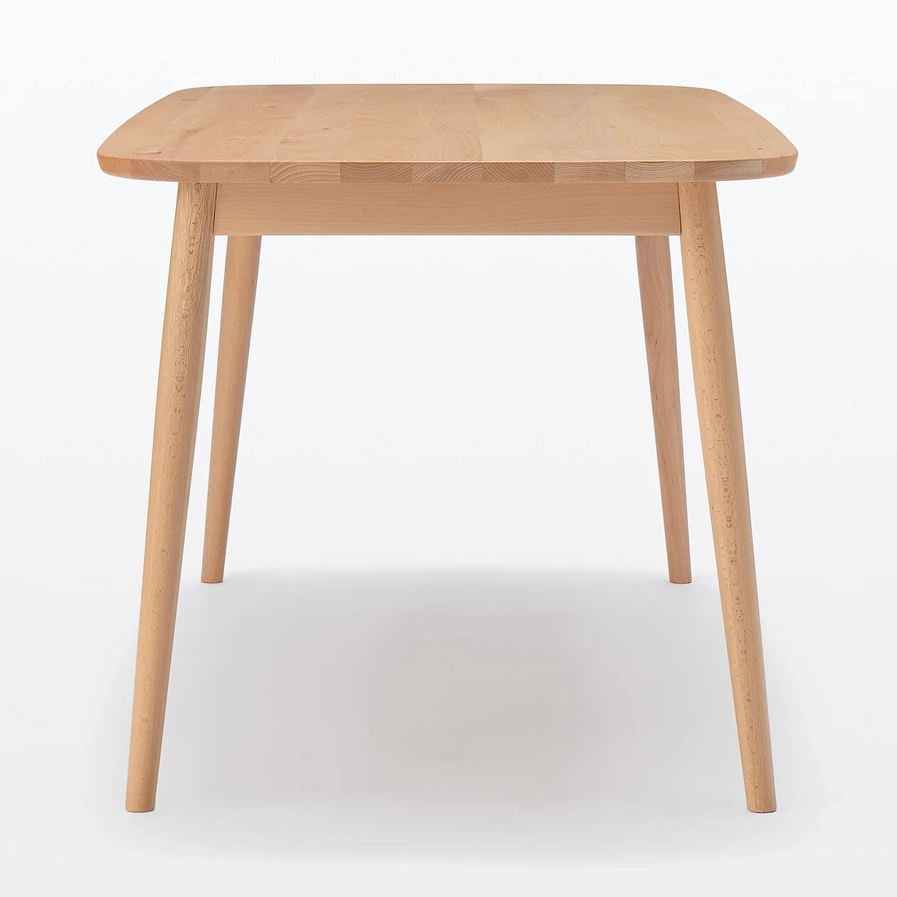 Beech Dining Table with Round Legs - Image 11