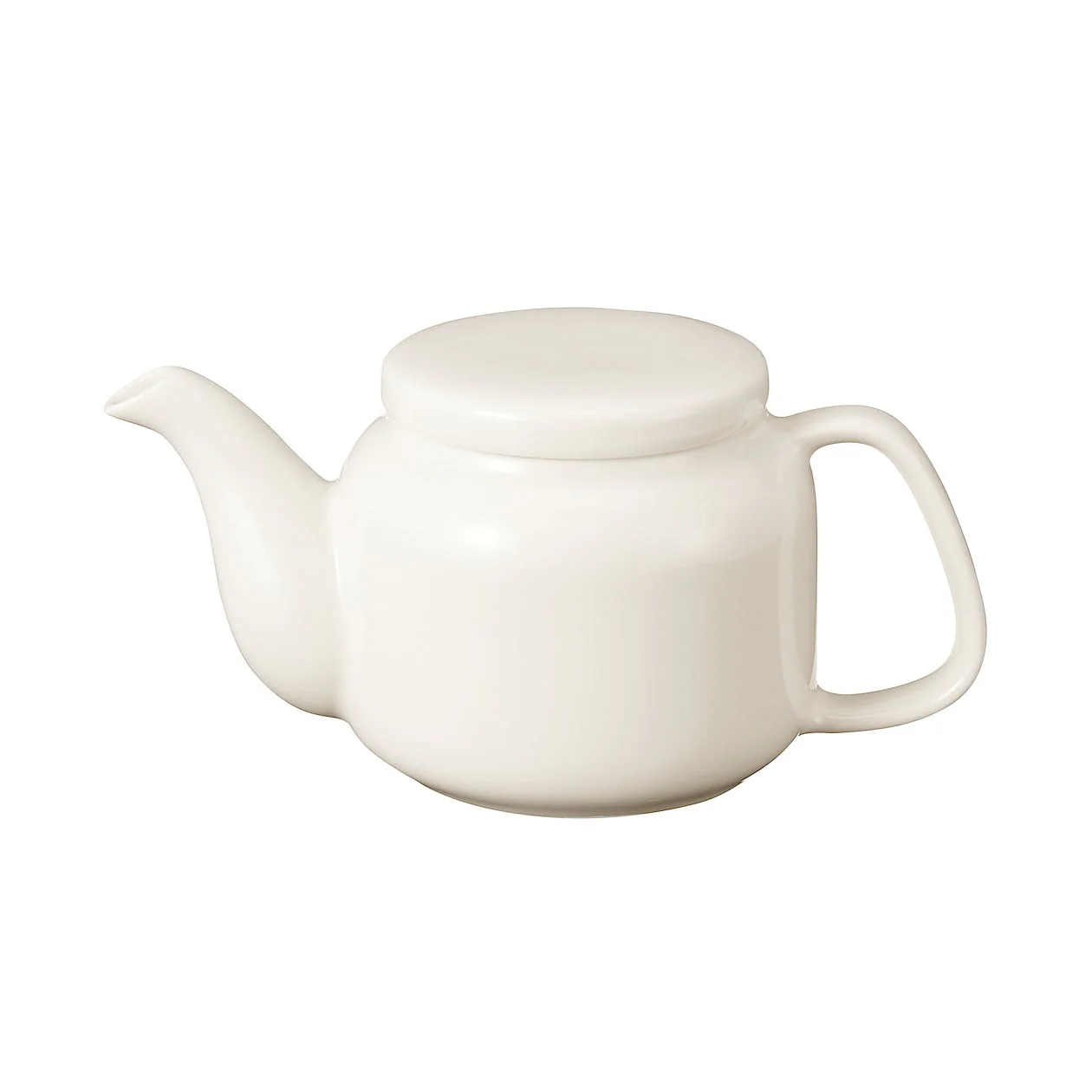 Beige Porcelain Teapot - Image 2