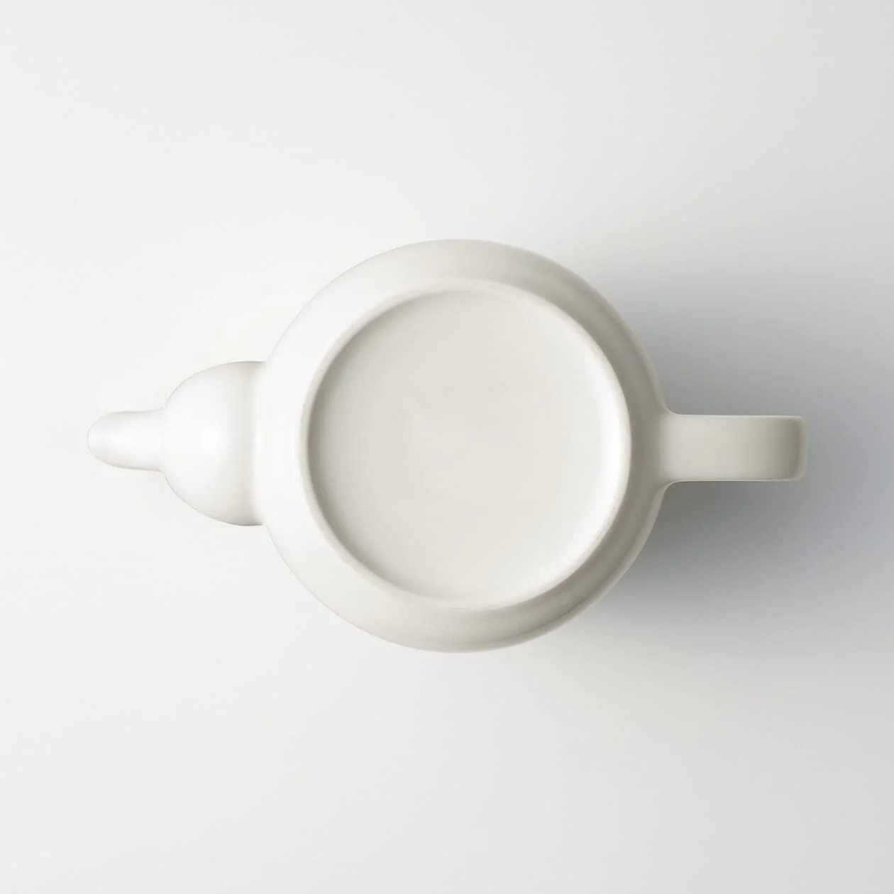 Beige Porcelain Teapot - Image 4