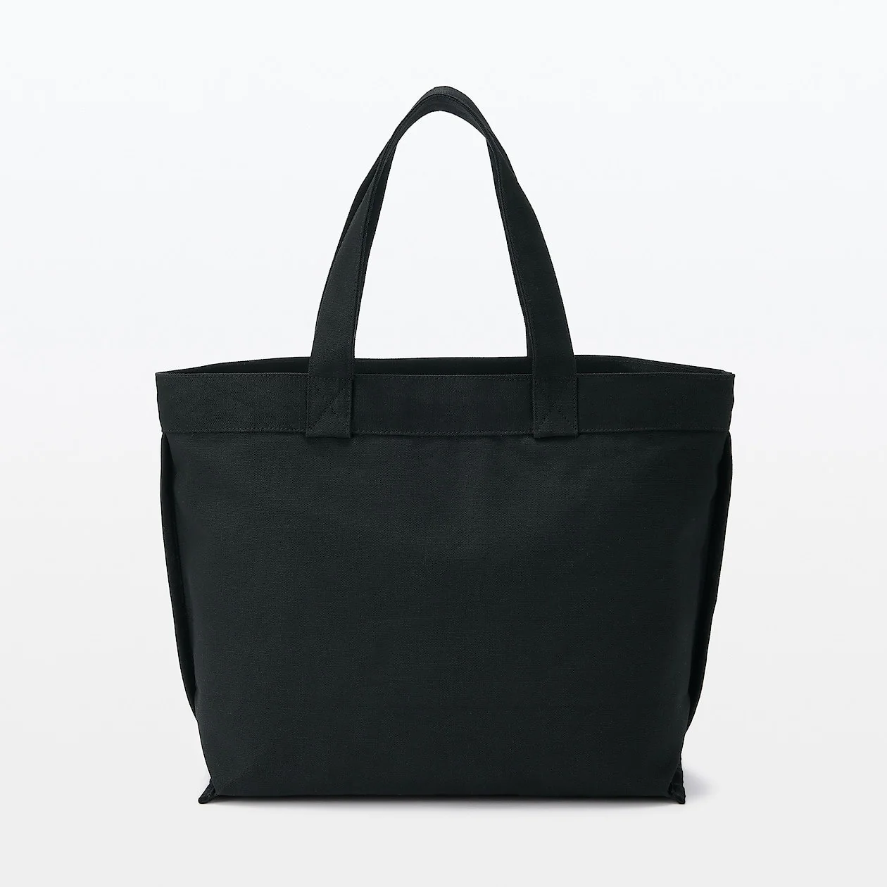 Wide Canvas Tote Bag