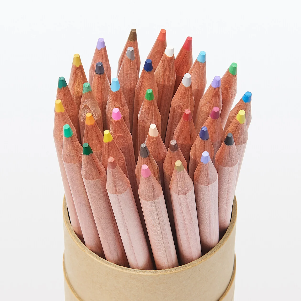 Coloured Pencils Set with Paper Tube (36 Colours)