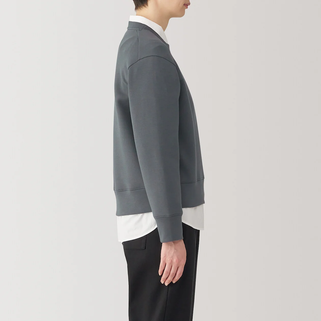 Double Knit Crewneck Sweatshirt - Image 10