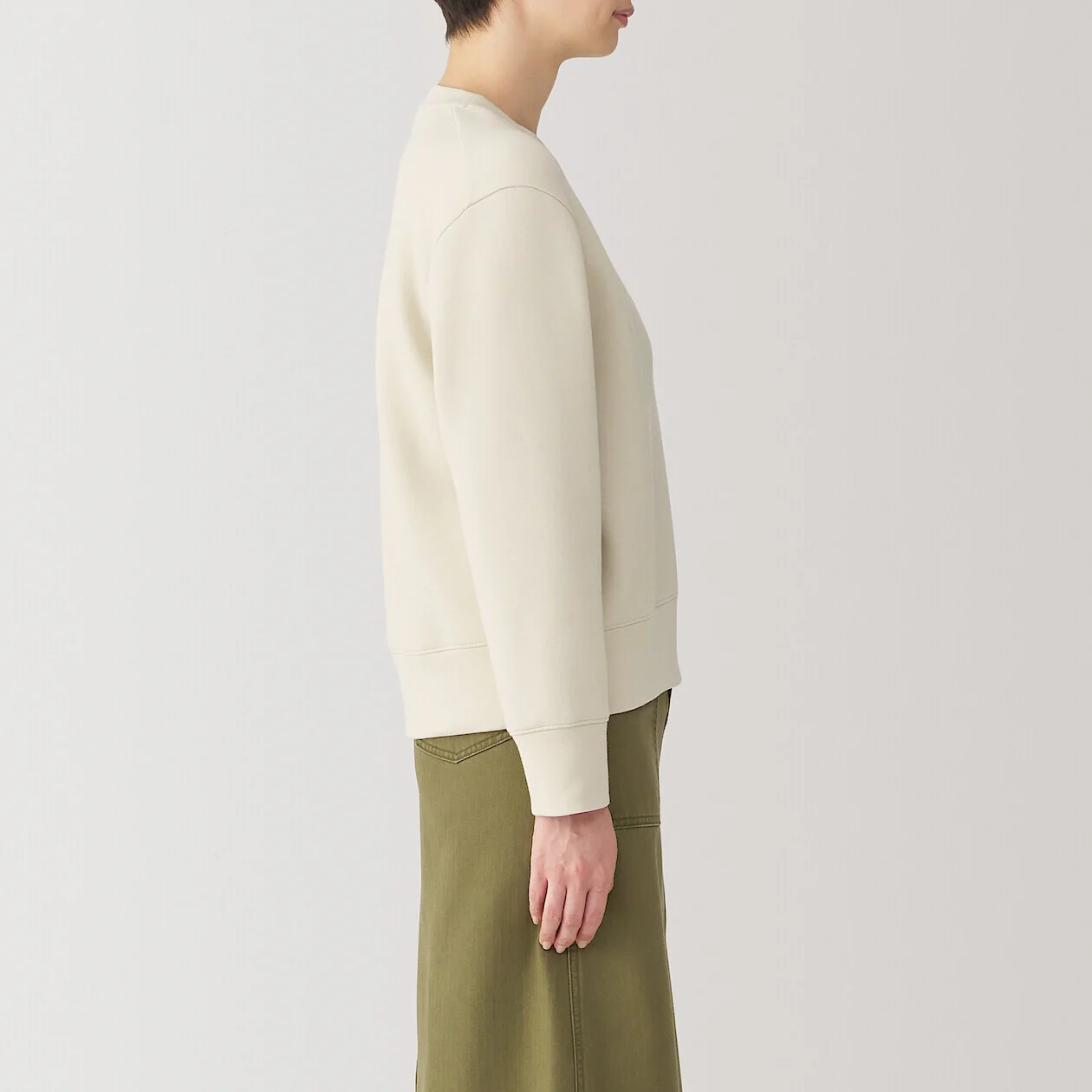 Double Knit Crewneck Sweatshirt - Image 3