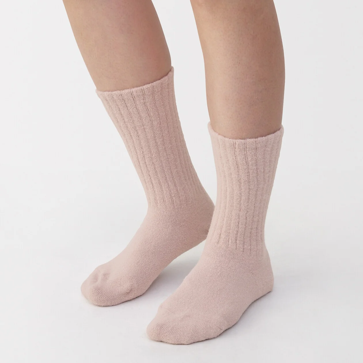 Right Angle Fluffy Rib Socks - Image 6