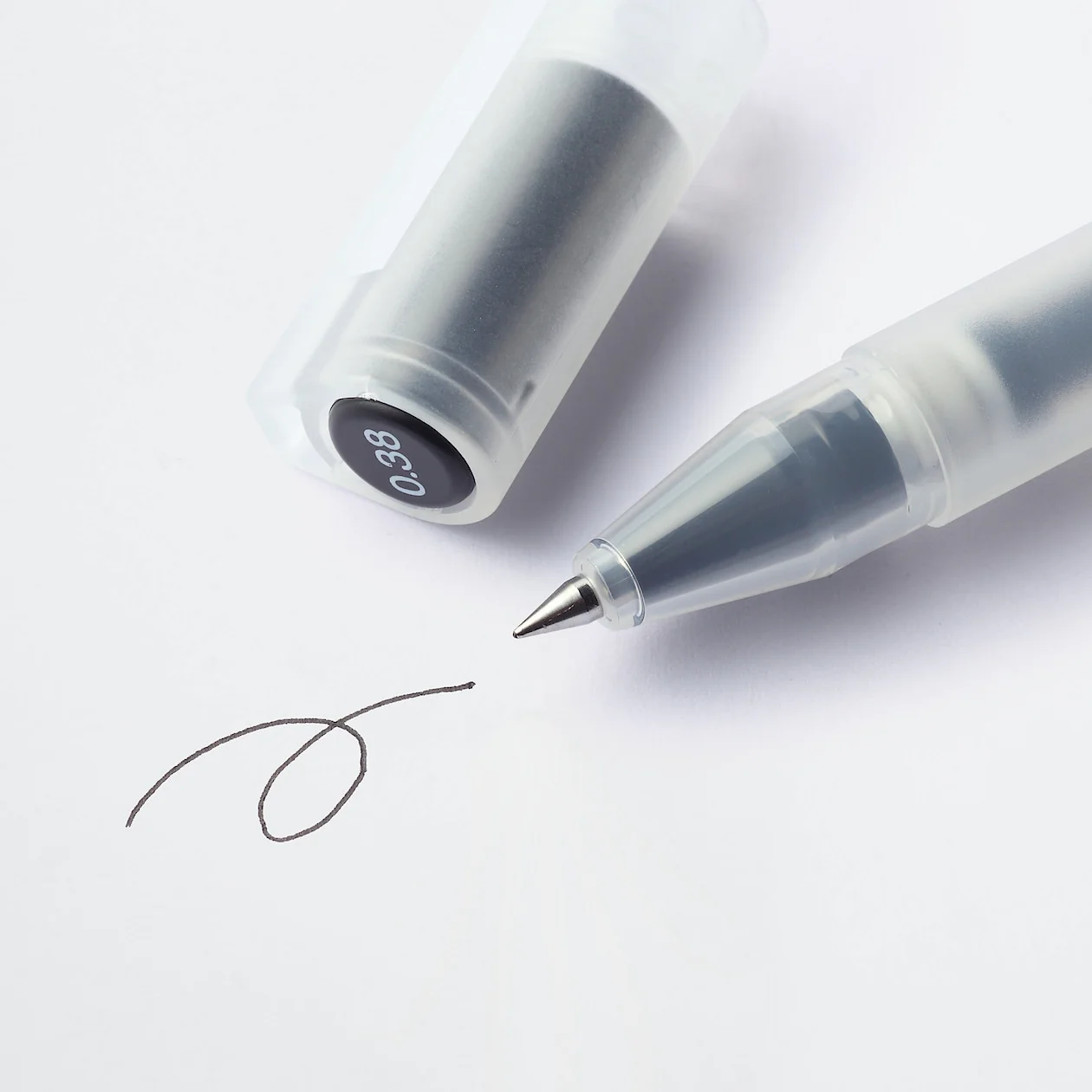Gel Ink Ballpoint Pen - Cap Type 0.38mm - Image 3