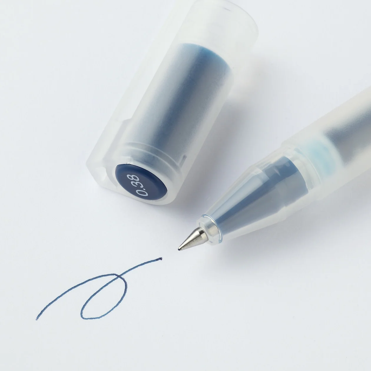Gel Ink Ballpoint Pen - Cap Type 0.38mm - Image 5
