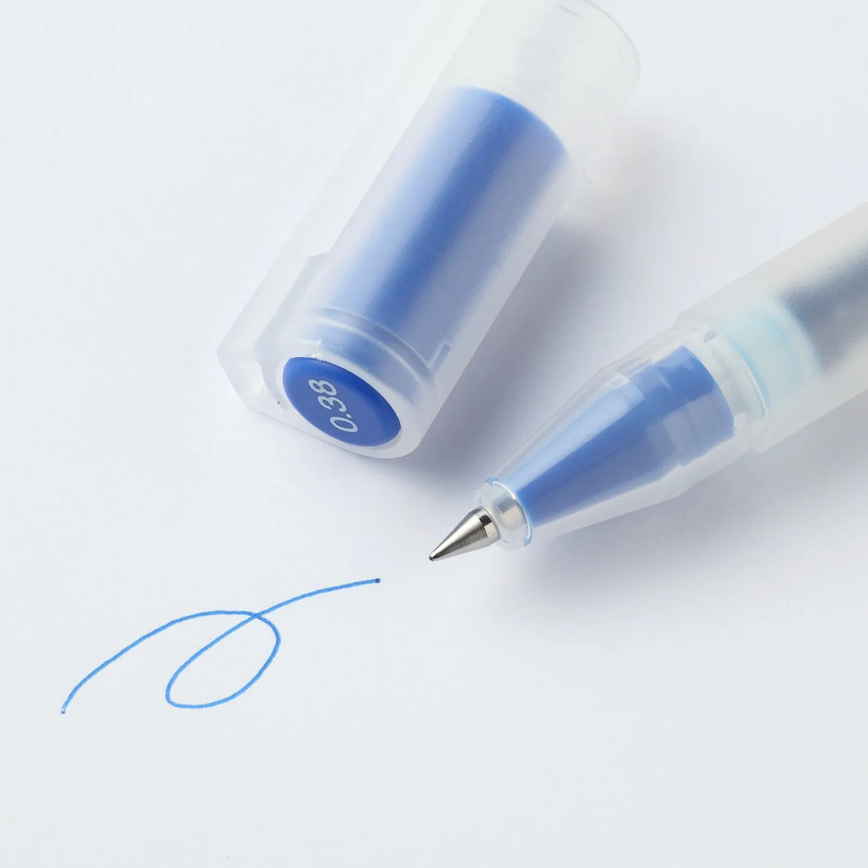 Gel Ink Ballpoint Pen - Cap Type 0.38mm - Image 9