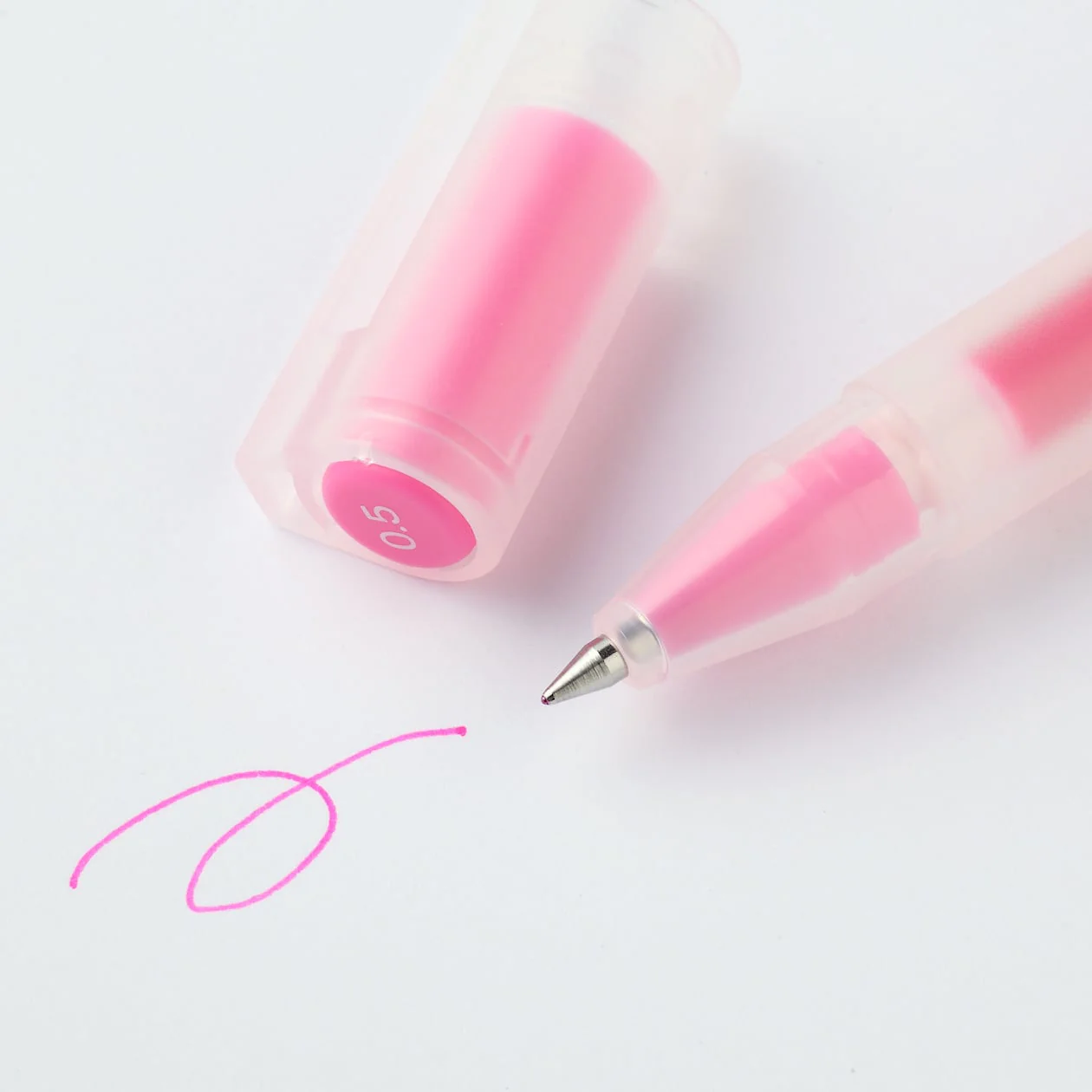 Gel Ink Ballpoint Pen - Cap Type 0.5mm - Image 15