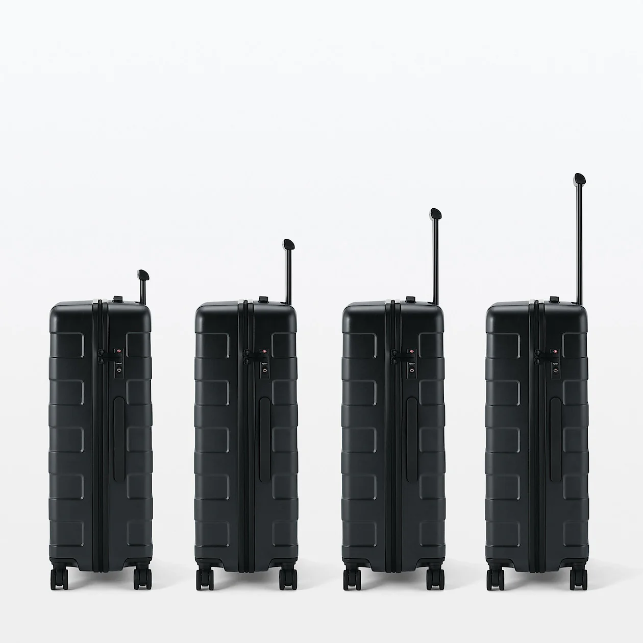 Hard Shell Suitcase - 75L (71.5cm) - Black - Image 11