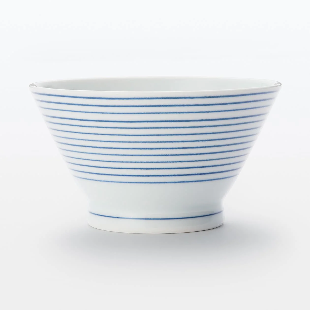 Hasami Rice Bowl - Horizontal Stripes - Image 2