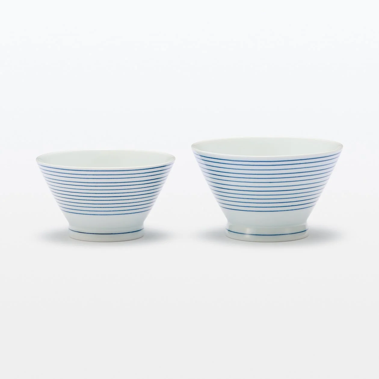 Hasami Rice Bowl - Horizontal Stripes - Image 7