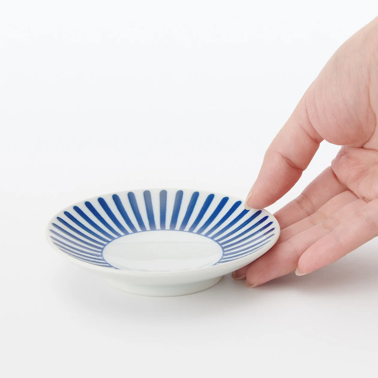 Hasami Small Plate - Stripes - Image 6