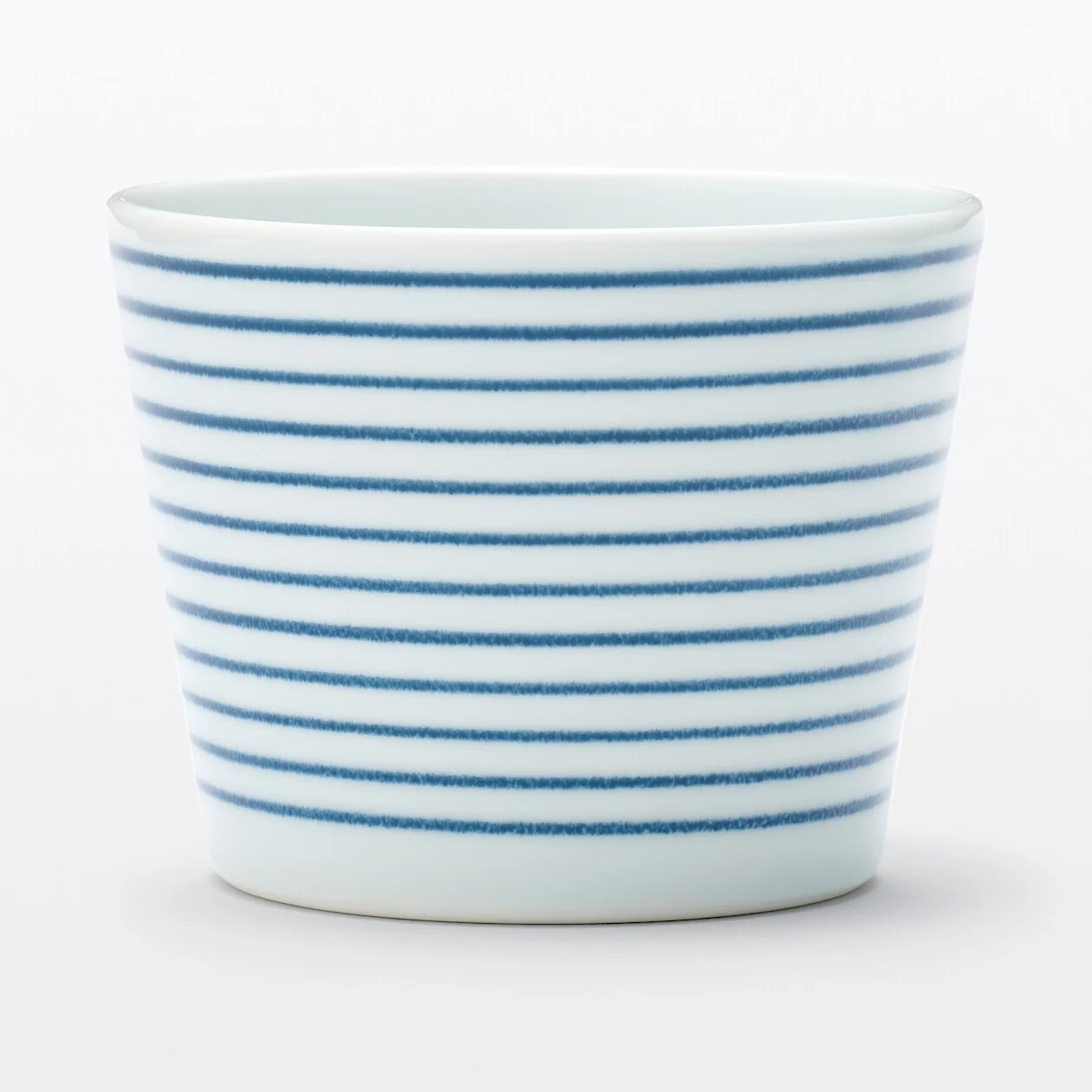 Hasami Ware Noodle Soup Cup - Horizontal Stripes - Image 2