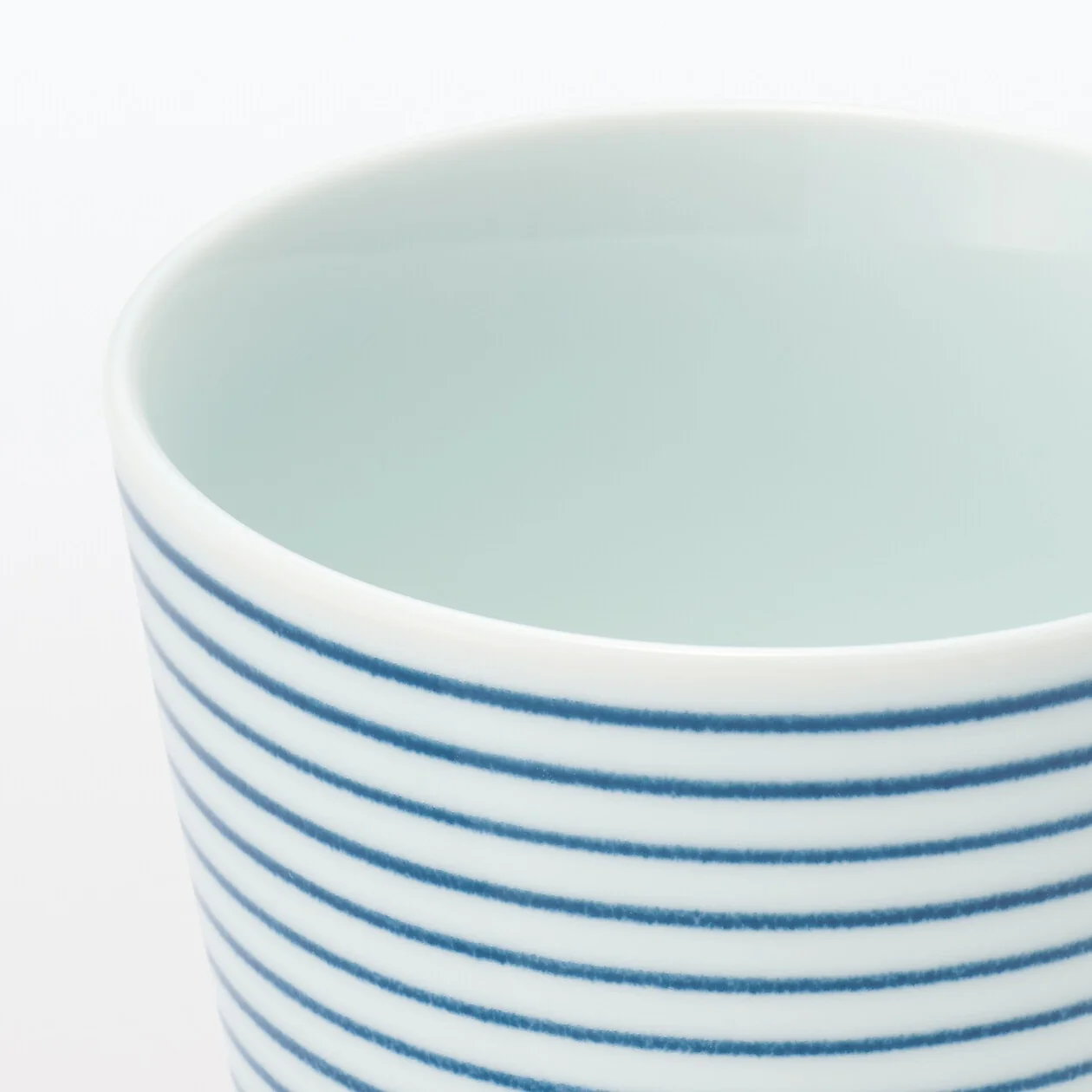 Hasami Ware Noodle Soup Cup - Horizontal Stripes - Image 5