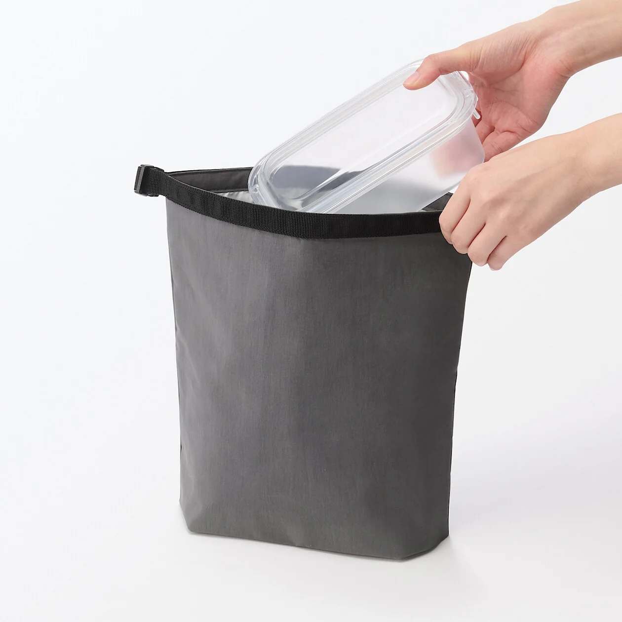 Height-Adjustable Roll-Top Lunch Bag - Large - Image 16