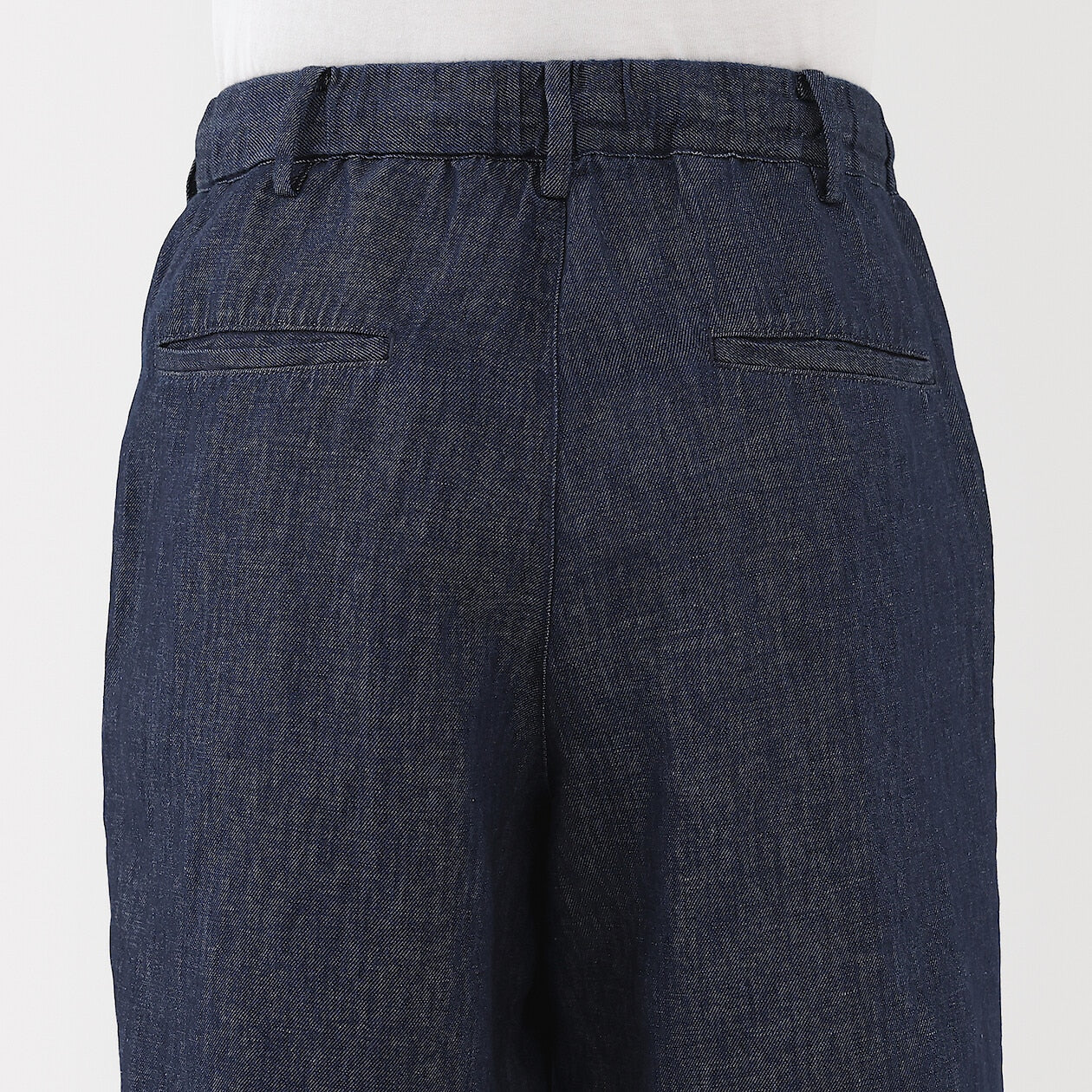 Hemp Blend Denim Shorts - Image 6