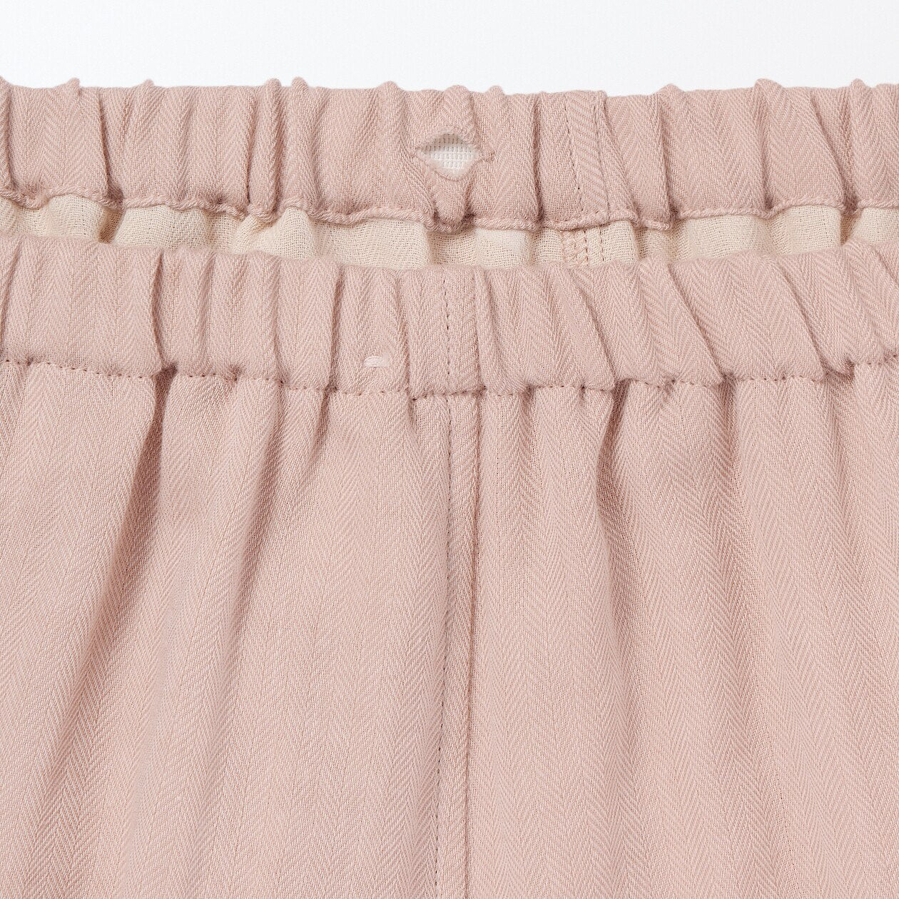 Herringbone Gauze Stand Collar Pyjamas - Image 19