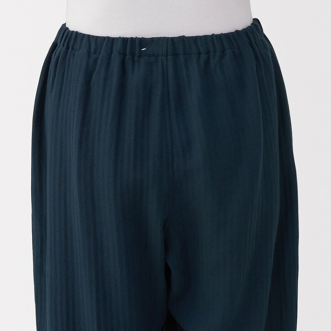 Herringbone Gauze Stand Collar Pyjamas - Image 29