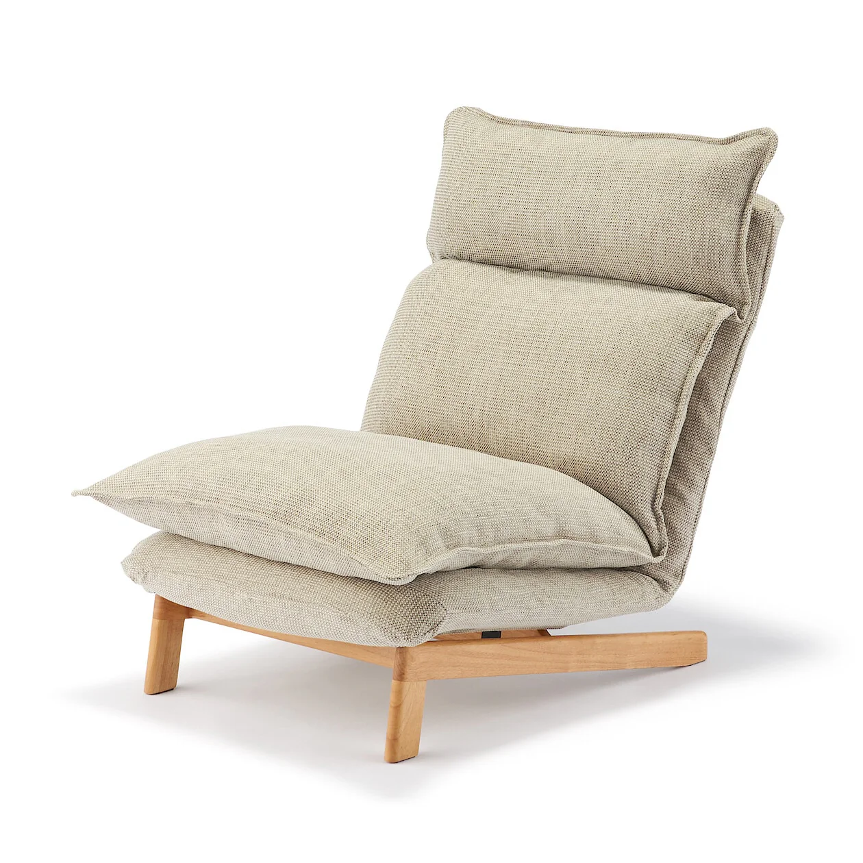 High-Back Reclining Sofa with Plain Weave Cover - Image 2