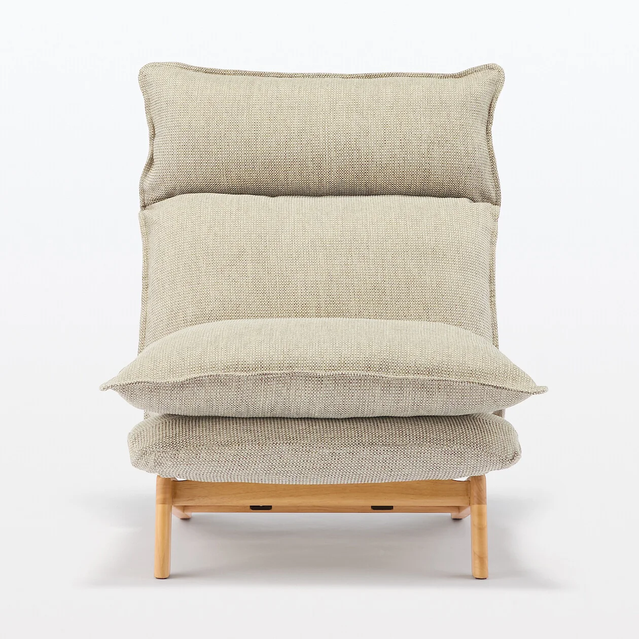 High-Back Reclining Sofa with Plain Weave Cover - Image 3