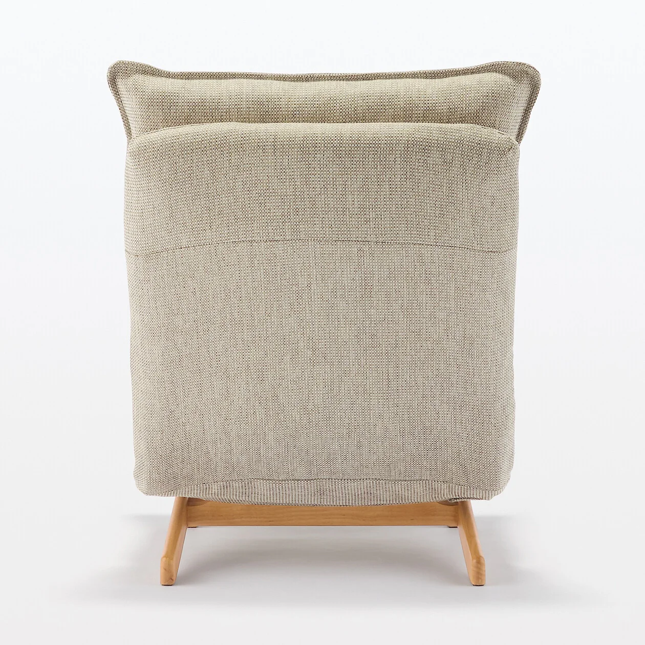 High-Back Reclining Sofa with Plain Weave Cover - Image 5