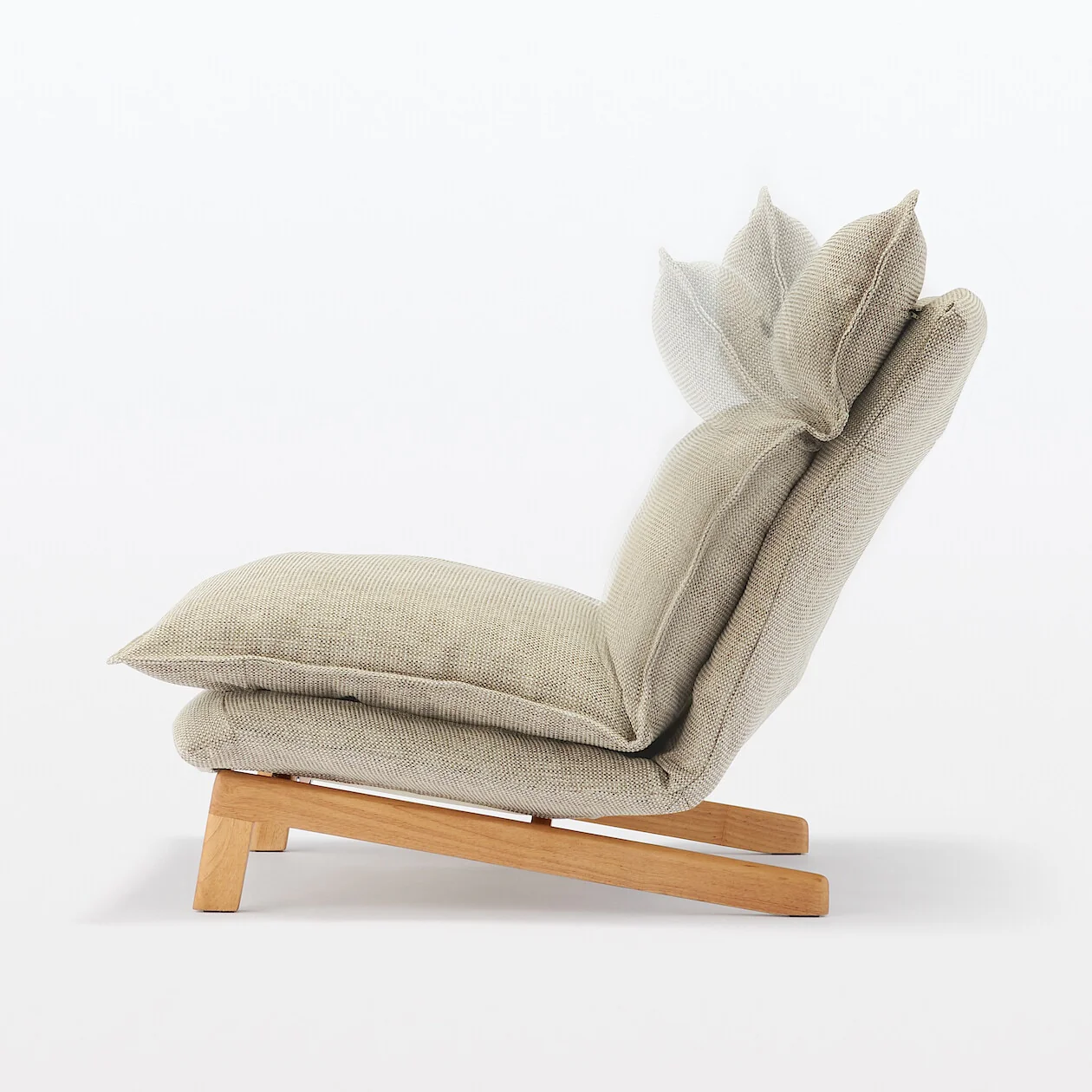 High-Back Reclining Sofa with Plain Weave Cover - Image 8