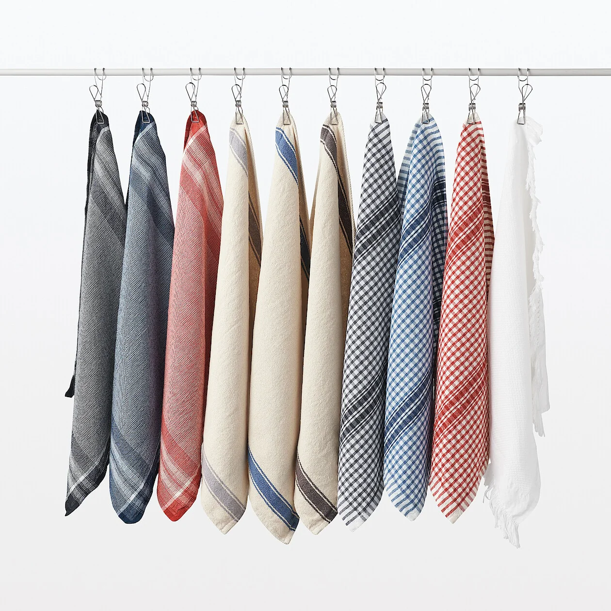 Indian Cotton Multipurpose Cloth - Random Check - Image 11