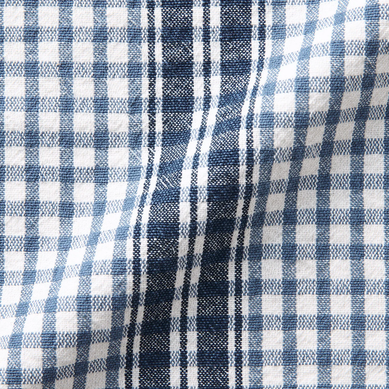 Indian Cotton Multipurpose Cloth - Random Check - Image 4