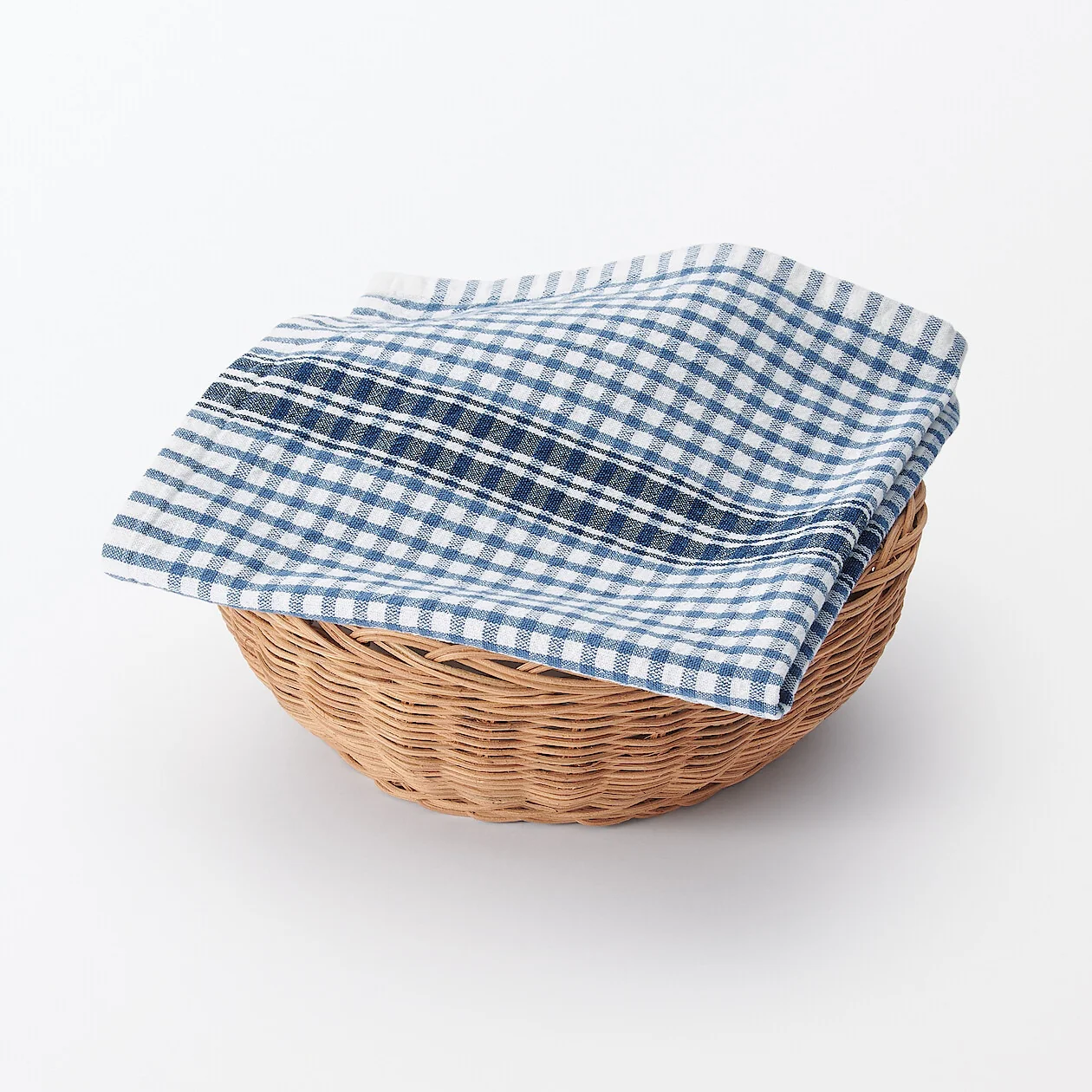 Indian Cotton Multipurpose Cloth - Random Check - Image 6