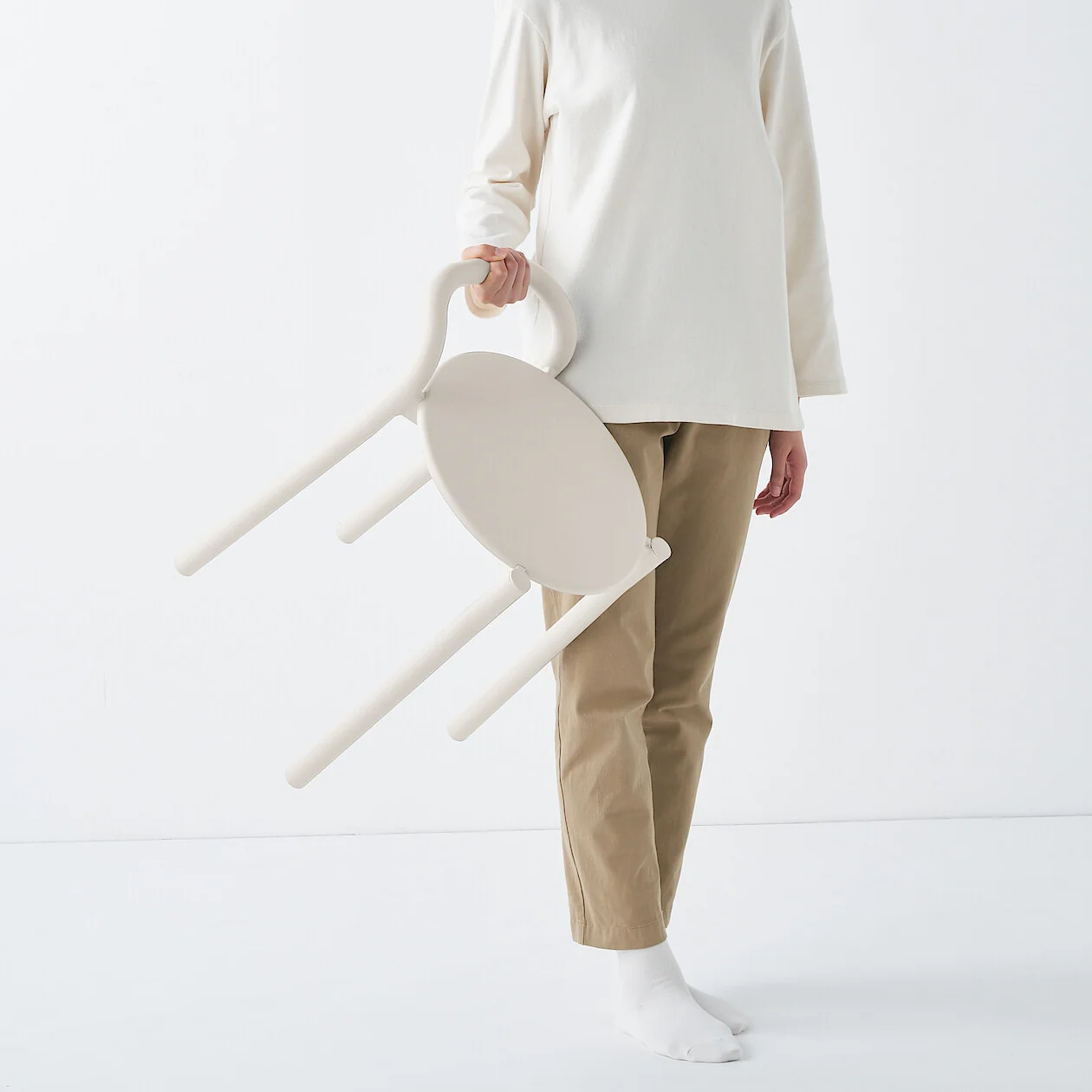 Indoor/Outdoor Aluminium Stool - Image 8