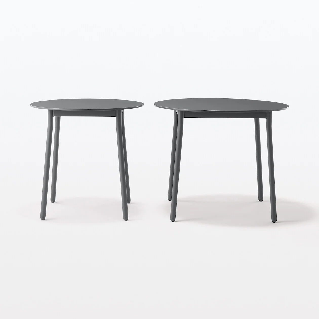 Indoor/Outdoor Round Table with Aluminium Legs - Image 31