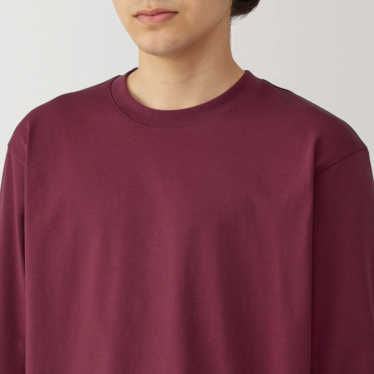 Jersey Crewneck Long Sleeve T-Shirt - Image 10