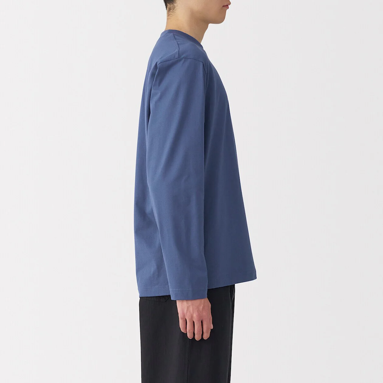 Jersey Crewneck Long Sleeve T-Shirt - Image 21