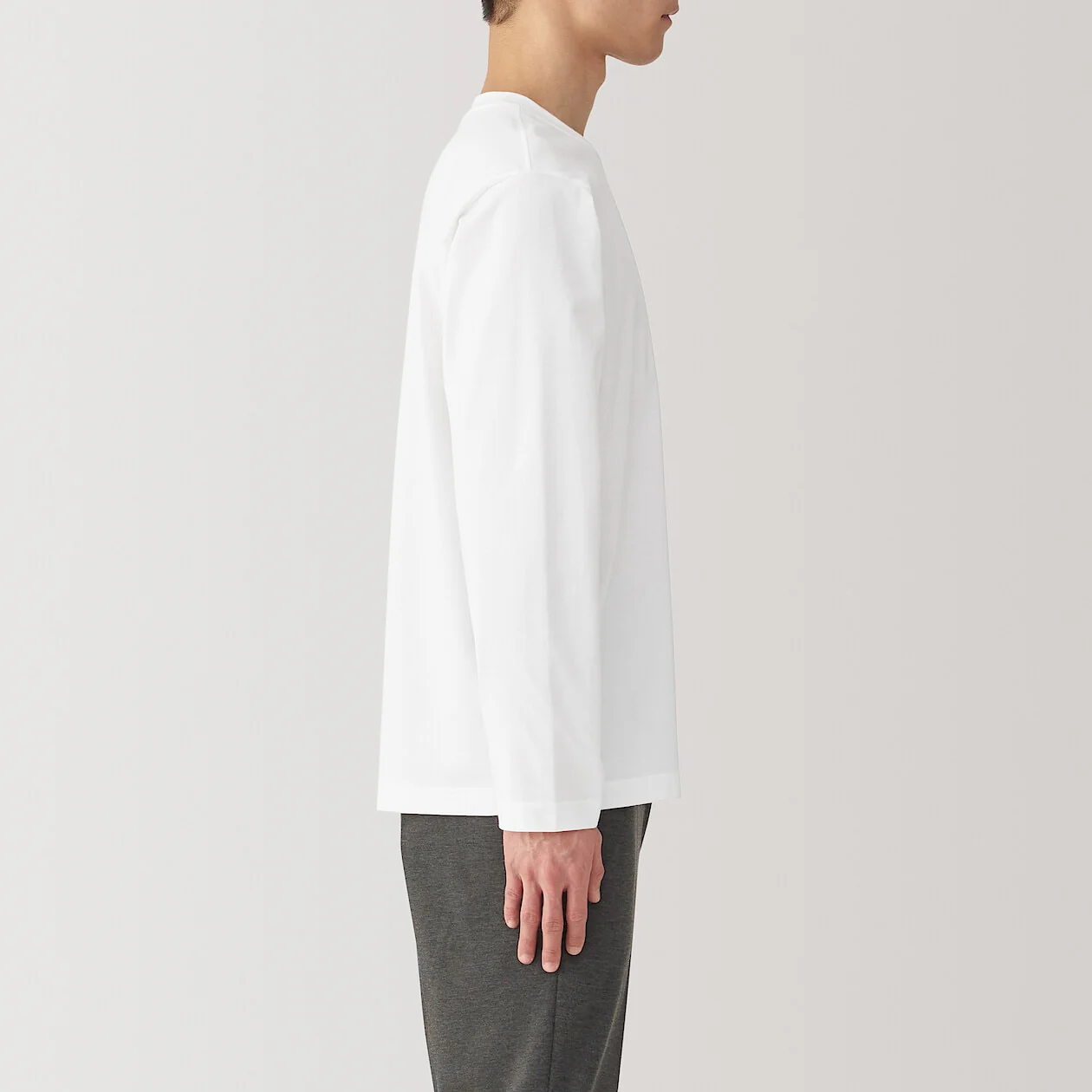 Jersey Crewneck Long Sleeve T-Shirt - Image 28