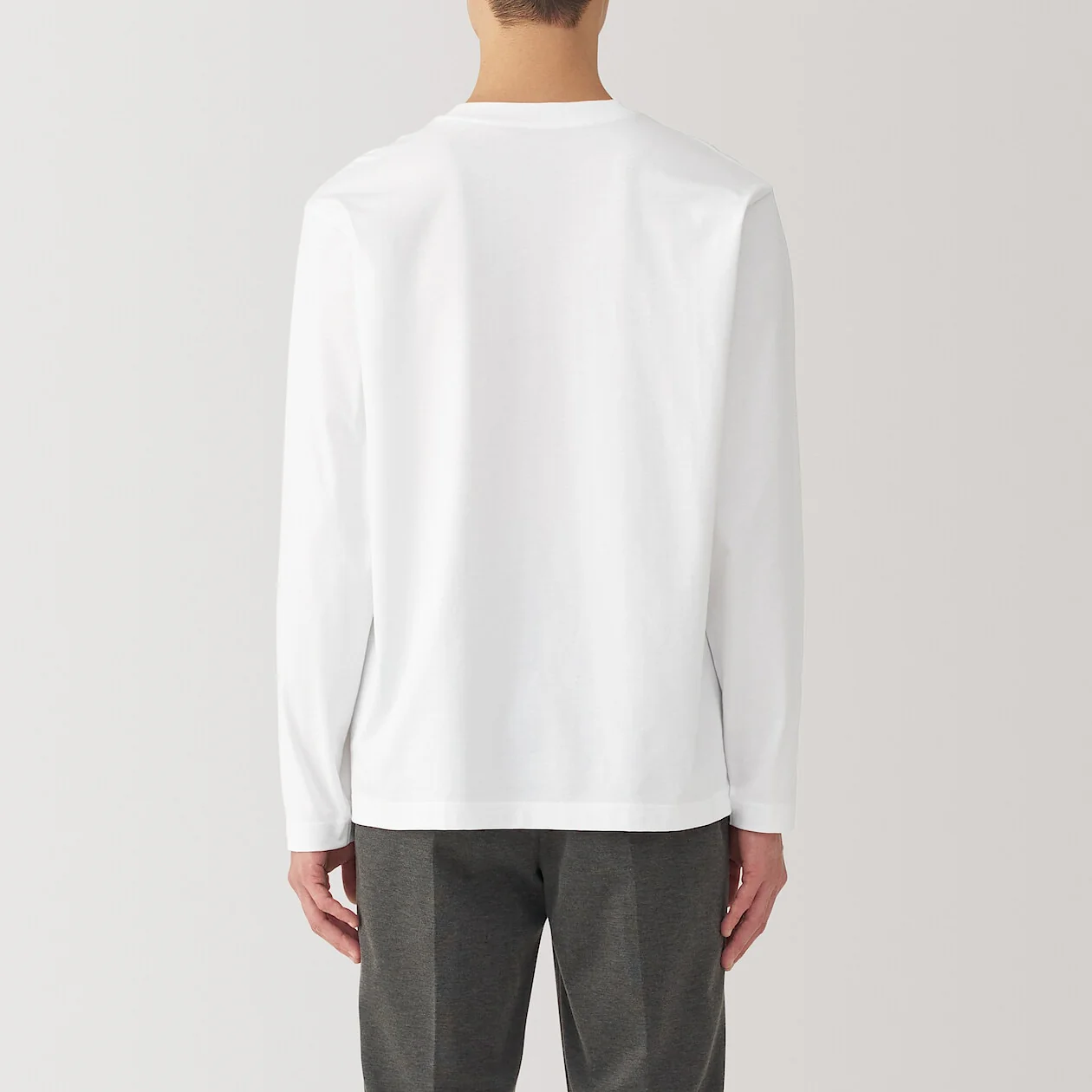 Jersey Crewneck Long Sleeve T-Shirt - Image 29