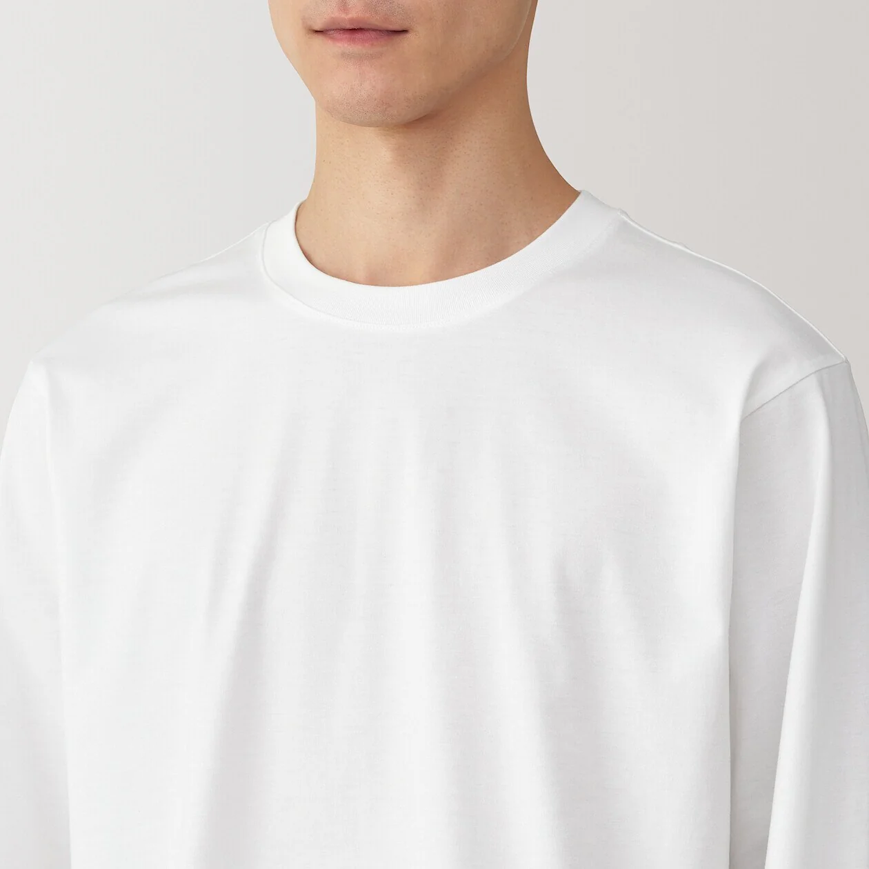 Jersey Crewneck Long Sleeve T-Shirt - Image 30
