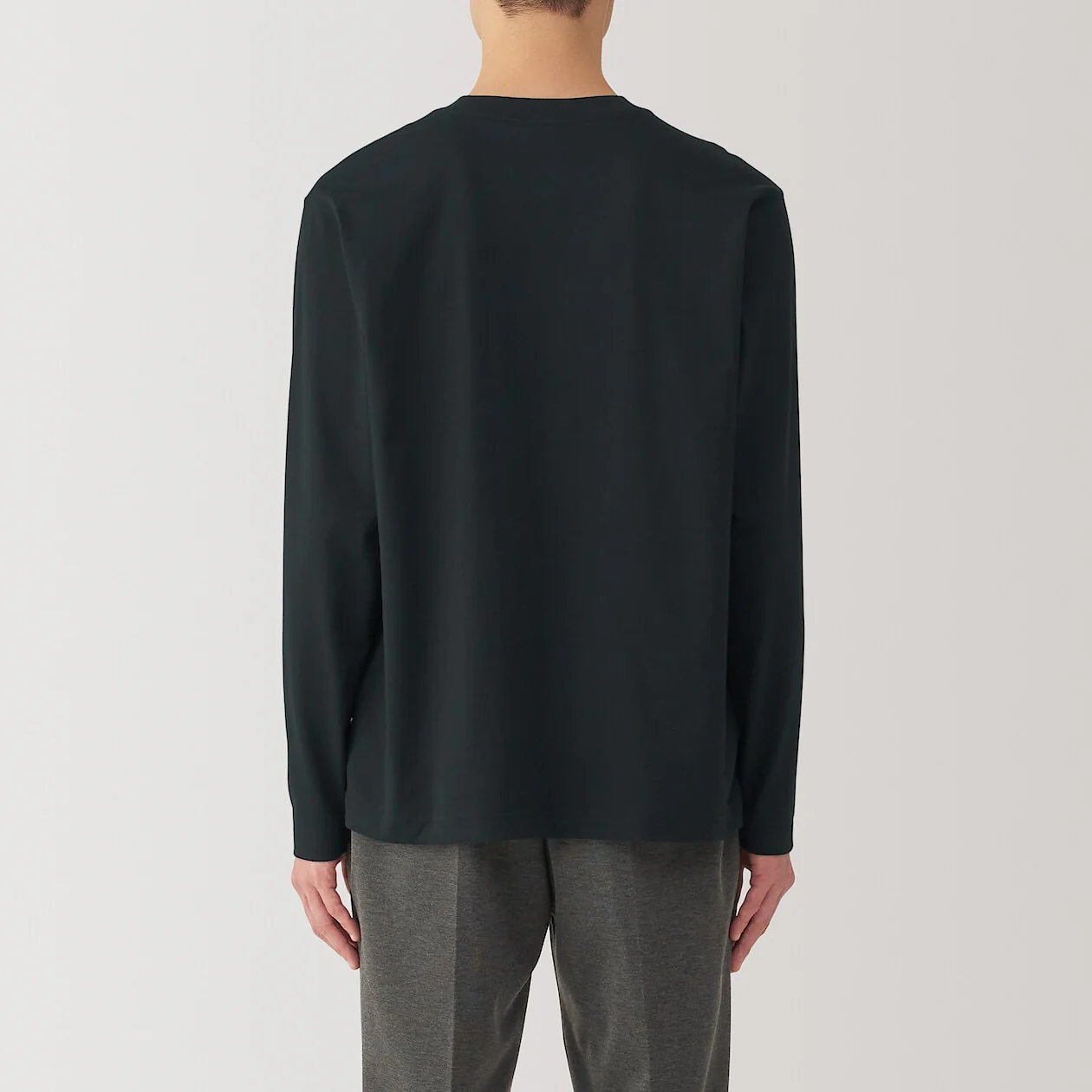 Jersey Crewneck Long Sleeve T-Shirt - Image 36