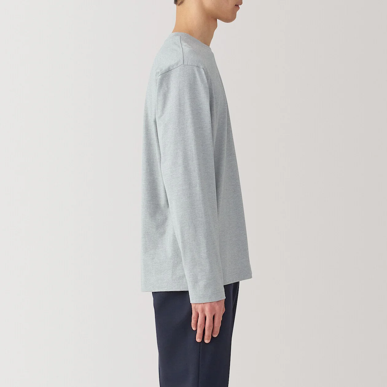 Jersey Crewneck Long Sleeve T-Shirt - Image 42