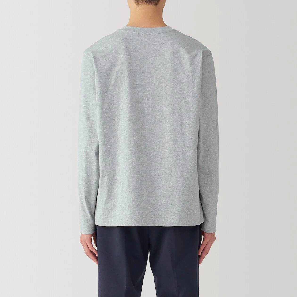 Jersey Crewneck Long Sleeve T-Shirt - Image 43