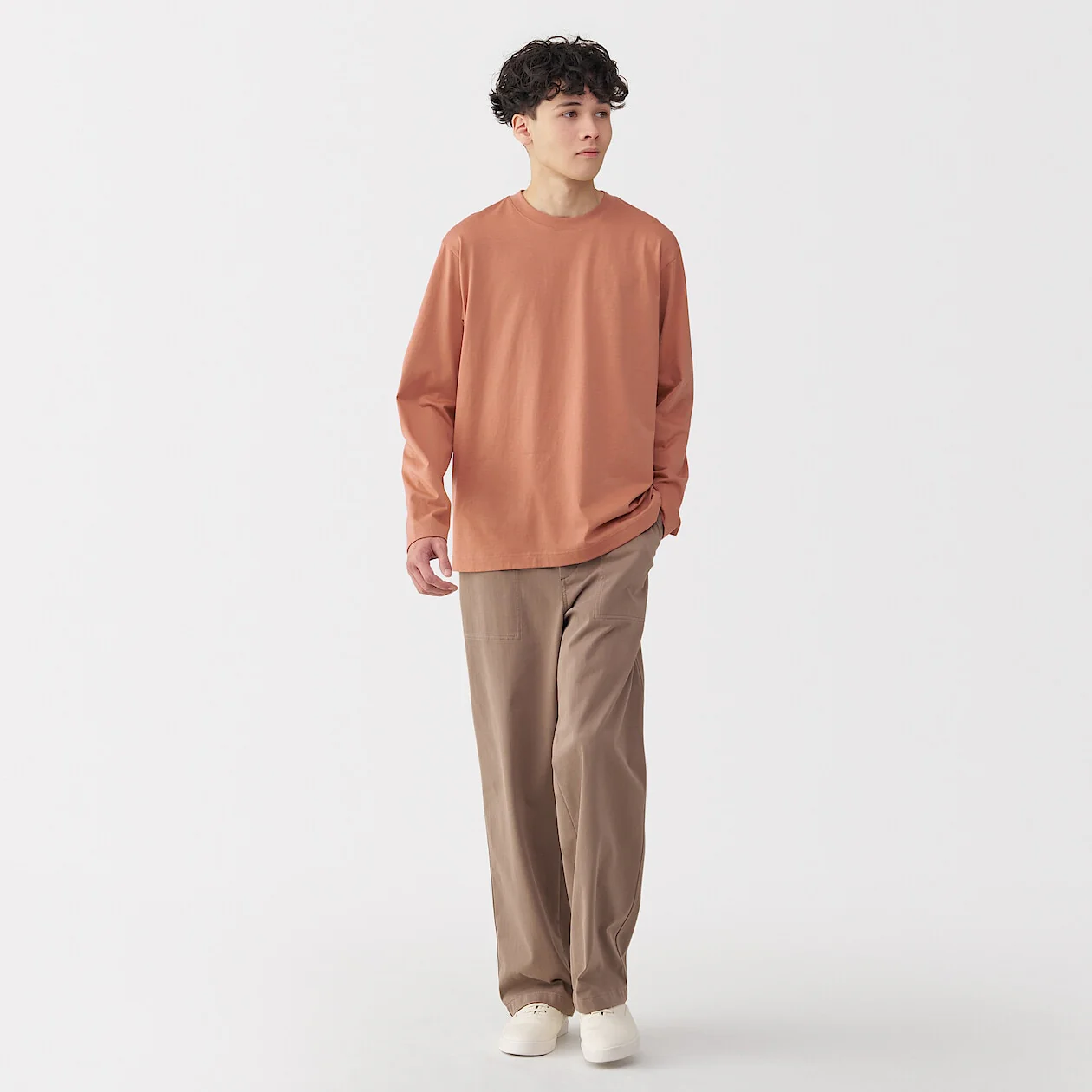 Jersey Crewneck Long Sleeve T-Shirt - Image 48