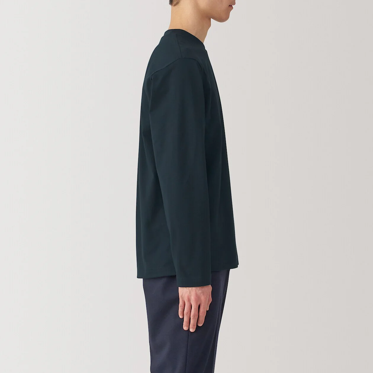 Jersey Crewneck Long Sleeve T-Shirt - Image 63